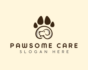 Pet Paw Puppy logo design