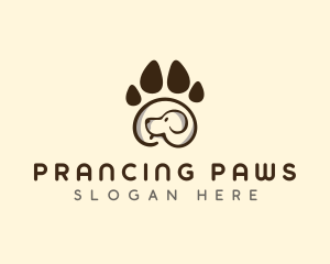 Pet Paw Puppy logo design