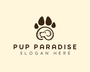 Pet Paw Puppy logo design