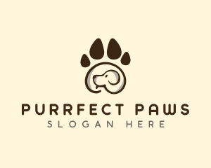 Pet Paw Puppy logo design