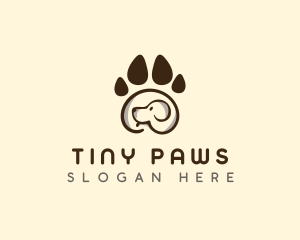 Pet Paw Puppy logo design