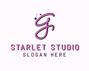 Actress - Star Letter G logo design