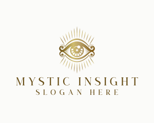 Mystical Tarot Eye logo design