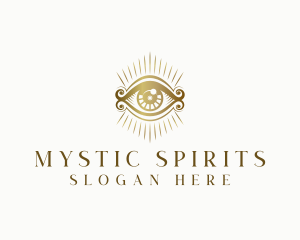 Mystical Tarot Eye logo design