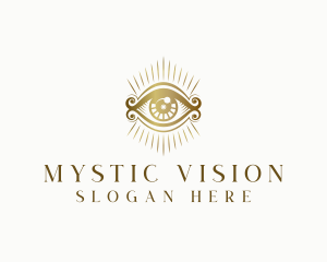 Mystical Tarot Eye logo design