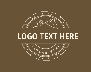 Handyman - Carpentry Circular Saw logo design