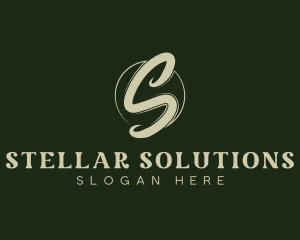 Elegant Beauty Letter S logo design