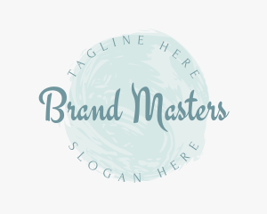 Branding - Cosmetics Watercolor Brand logo design