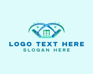 Squeegee - Vacuum Cleaning Sanitation logo design