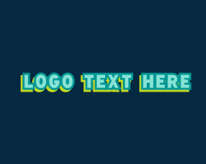 Font - Pop Art Generic Wordmark logo design