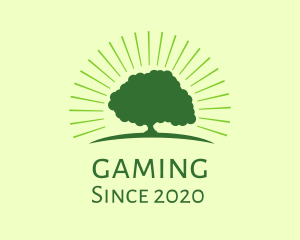 Conservation - Green Bright Tree logo design