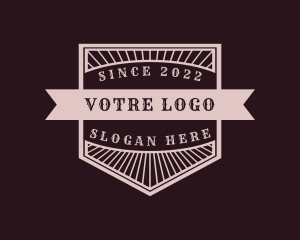Bistro - Simple Western Brand Banner logo design