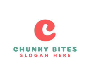 Chunky - Cute Kiddie Playground logo design