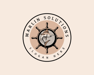 Marlin - Sailor Marine Marlin logo design