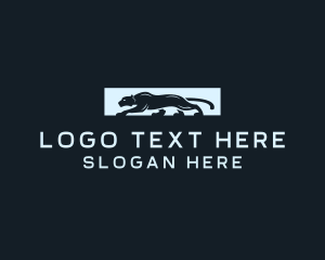Panther - Wild Panther Predator logo design