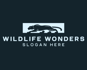 Zoologist - Wild Panther Predator logo design