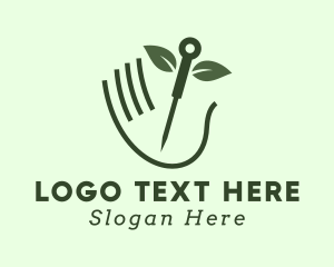 Traditional - Natural Hand Acupuncture logo design