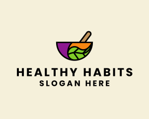 Herbal Medicine Bowl  logo design