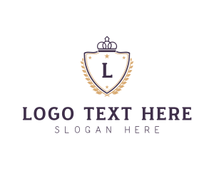 Regal Shield Wreath Logo