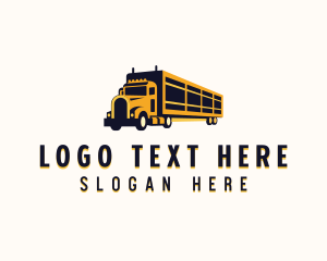 Trucking - Trucking Cargo Mover logo design