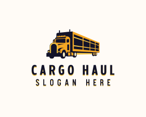 Trucking Cargo Mover logo design