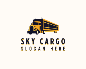 Trucking Cargo Mover logo design