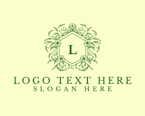 Stationery - Floral Plant Garden logo design