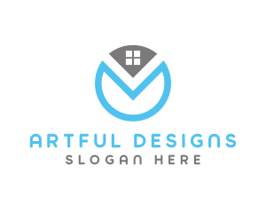 Circular Real Estate logo design