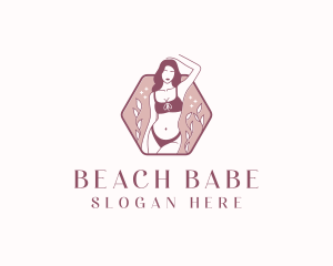 Bikini Fashion Woman logo design