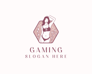 Lingerie - Bikini Fashion Woman logo design