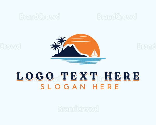 Cruise Ship Vacation Logo