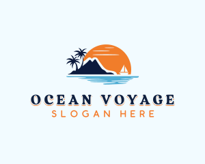 Cruise Ship Vacation logo design