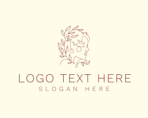 Hair - Natural Beauty Goddess logo design