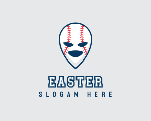 Sports Team - Baseball Softball Alien logo design