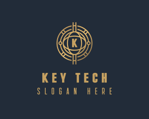 Fintech Cryptocurrency logo design