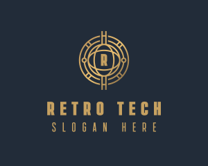 Fintech Cryptocurrency logo design