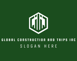 Skyscraper - Trading Construction Company logo design