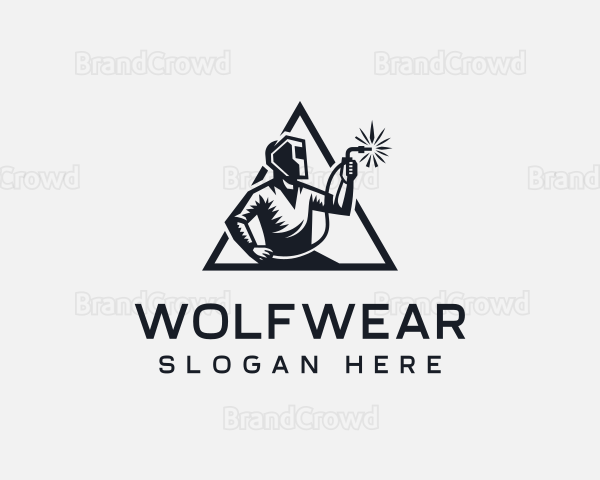 Steelworks Fabrication Welder Logo