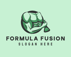 Formula - Biceps Muscle Lab logo design