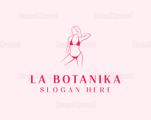 Feminine Lingerie Boutique Logo