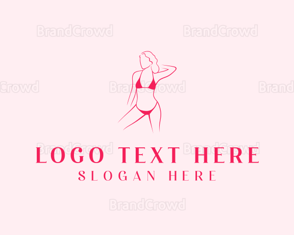 Feminine Lingerie Boutique Logo