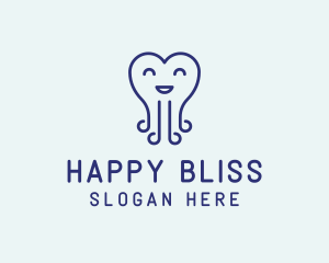 Happy Octopus Seafood logo design