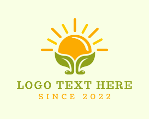 Sunset - Sunset Leaf Gardening logo design