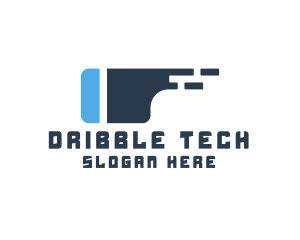 Modern Tech VR Goggles logo design