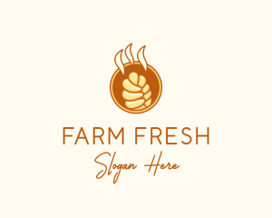 Fresh Bread Bakery  logo design