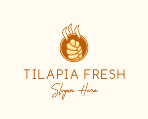 Fresh Bread Bakery  logo design