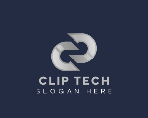 Business Tech Letter C logo design