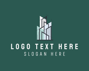 Engineering - Tower Skyscraper Architect logo design