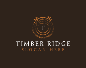 Logging Sawmill Woodwork logo design