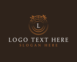 Logging Sawmill Woodwork Logo